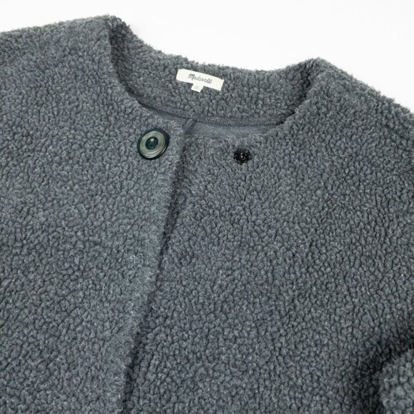 Madewell Gray Textured Coat - Picture 6 of 16